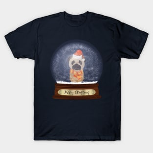 Pug Christmas Gift T-Shirt